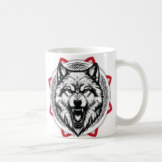 Mug Taza Lobo (Droite)