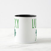 Mug Taza Lucky Clover St Patricks Day  (Centre)