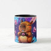 Mug taza magica con motivo capybara (Centre)