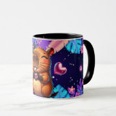 Mug taza magica con motivo capybara (Devant droit)
