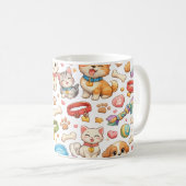 Mug Taza mascota adorable (Devant droit)