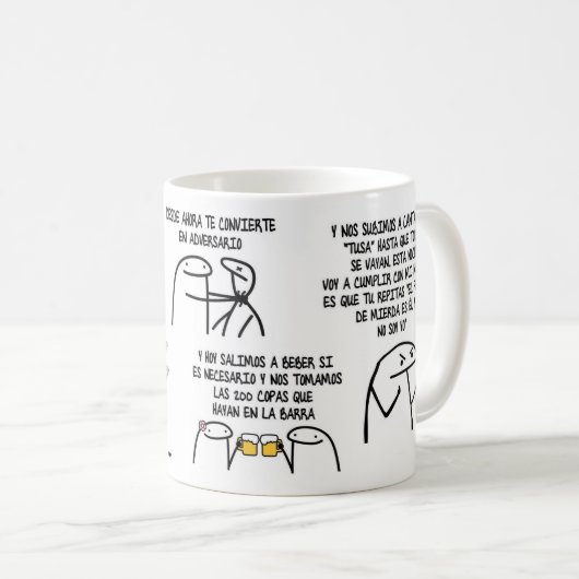 Mug taza meme flork (Devant droit)