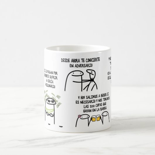 Mug taza meme flork (Centre)