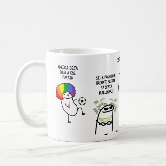Mug taza meme flork (Gauche)