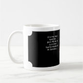 Mug Taza mensaje de Jesus misericordioso (Gauche)