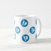 Mug Taza mosaico (Devant droit)