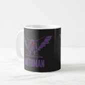 Mug Taza mothman vector arte (Devant gauche)