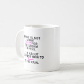Mug Taza motivacional, superación personal. (Devant gauche)