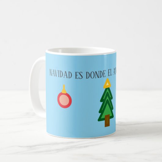 Mug Taza Navideña (Devant gauche)