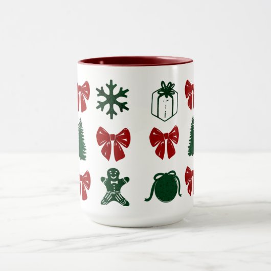 Mug Taza navideña y coquette (Centre)