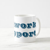 Mug Taza network support (Devant droit)