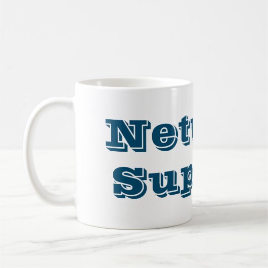 Mug Taza network support (Gauche)