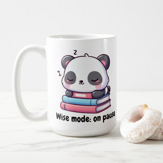 Mug Taza Osito Panda Durmiendo (Avec donut)