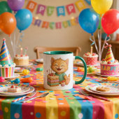 Mug Taza para cumpleaños infantil