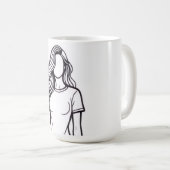 Mug taza personalizada (Devant droit)