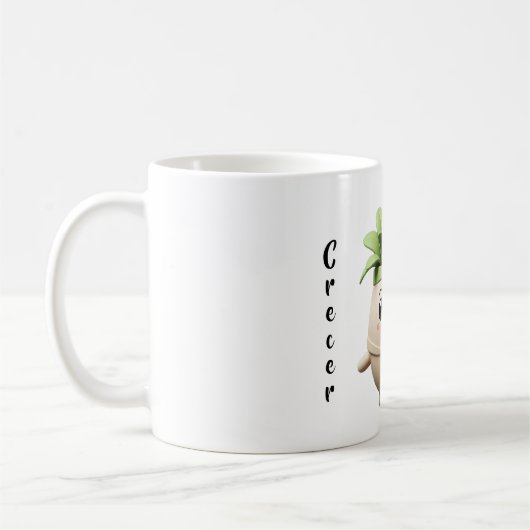 Mug Taza Pipo Crecer – Mensaje Diario (Gauche)