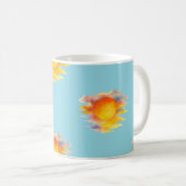 Mug Taza playera Sol con colores (Devant droit)