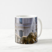 Mug taza Plaza Cibeles, en Madrid (Devant droit)