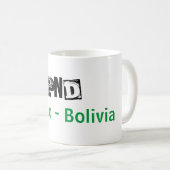 Mug Taza PND Pando - Bolivia (Devant droit)