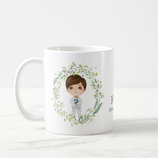 Mug Taza Primera Comunión HUGO (Gauche)