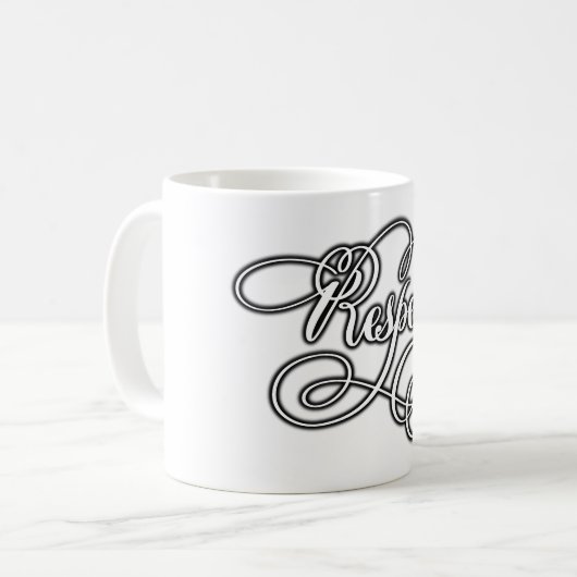 Mug Taza respect  (Devant gauche)