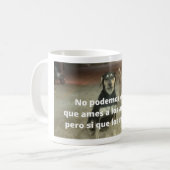 Mug Taza respeto a los animales (Devant gauche)