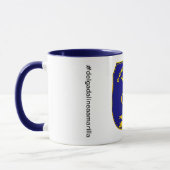 Mug Taza Seguridad Privada España Placa Azul (Gauche)