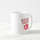 Mug Taza sencilla You + Me (Devant droit)