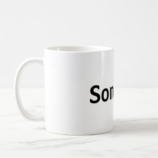 Mug Taza sonidista (Gauche)