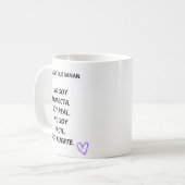 Mug Taza Soy Suficiente – Frase de Empoderamiento (Devant gauche)