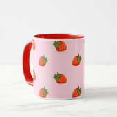 Mug Taza Strawberries (Devant gauche)