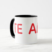 Mug Taza te AMO (Devant gauche)