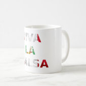 Mug Taza Viva la salsa Perú (Devant droit)