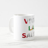 Mug Taza Viva la salsa Perú (Devant gauche)