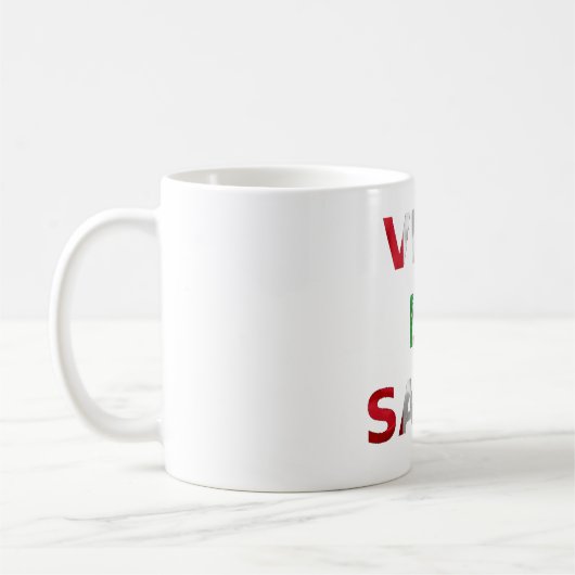 Mug Taza Viva la salsa Perú (Gauche)