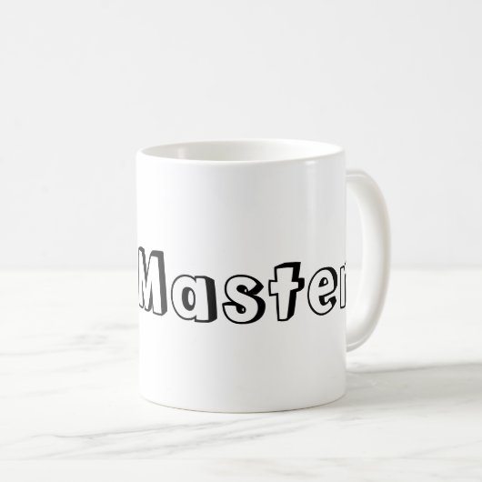 Mug Taza WebMaster (Devant droit)