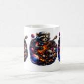 Mug TazaMapache astronauta rockero – Música entre plan (Centre)