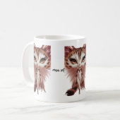 Mug tazas mirror cat (Devant gauche)