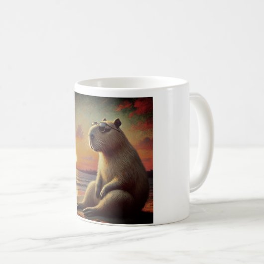 Mug Tazón diseño Capibara (Devant droit)