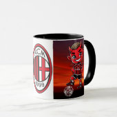 Mug Tazza Milan calcio (Devant droit)