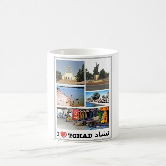 Mug Tchad - I Love - (Centre)