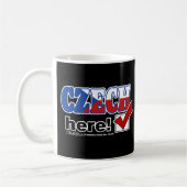 Mug Tchèque ici (foncé) (Gauche)
