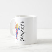 Mug Tchiens de Poker Terrier Bonne Chance (Devant gauche)