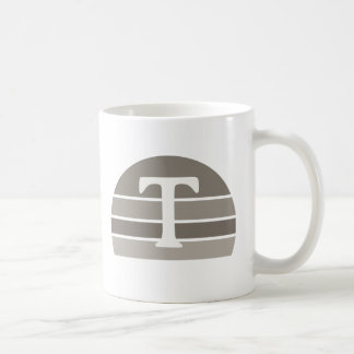 Mug TDPT Monogramme personnalisé Musique de lever de s