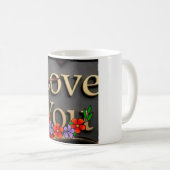 Mug Tea cup style amour (Devant droit)