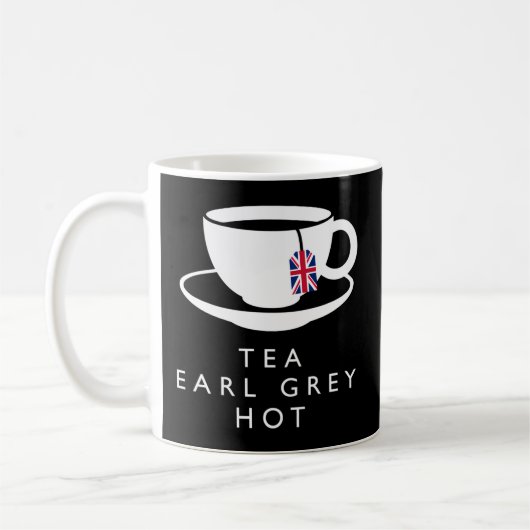 Mug Tea Earl Grey Hot - Amusant Français Novelty Memor (Gauche)