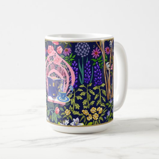 Mug Tea Garden Lecture chaise | Rose | (Devant droit)