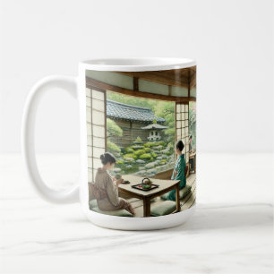 Mug Tea House à Kyoto aquarelle peinture