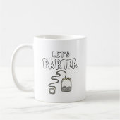 Mug Tea Lover Gift Party Let's Partea Gift (Gauche)