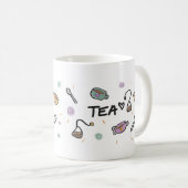 Mug Tea Lovers Mug, Illustration  (Devant droit)
